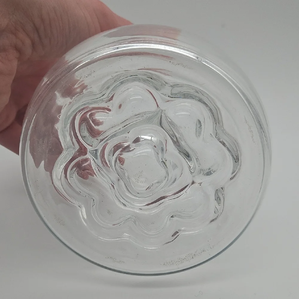 Clear Glass Vase by Orrefors